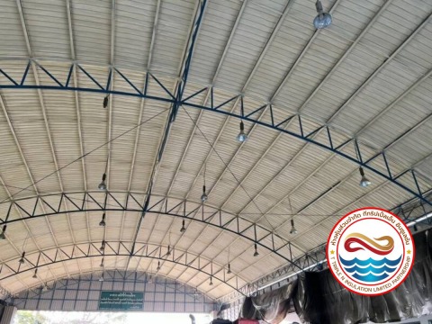 พ่นโฟมหลังคากันร้อนเทศบาลวังทอง พิษณุโลก